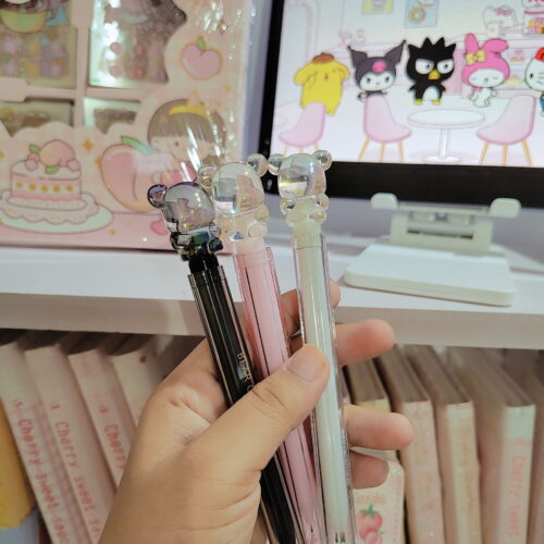Crystal Gel Pens (Bear)