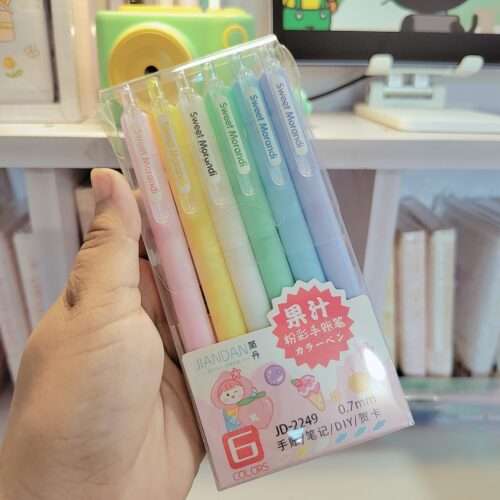 Morandi Gel Pens (Pack of 6)