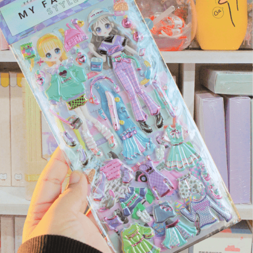 Dress me up stickers